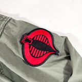 Vintage 70’s U.S. Army OG-107 Tropical Combat Coat Cobra Patch Jacket