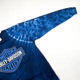 Vintage 2004 Harley Davidson Greenville Tie Dye T-Shirt