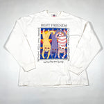 Vintage 1993 Best Friends Cat Long Sleeve T-Shirt