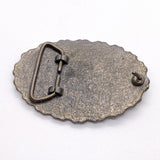 Vintage 80s Motocross Dirt Bike Chain Belt Buckle