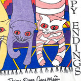 Vintage 1993 Best Friends Cat Long Sleeve T-Shirt