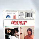 Vintage 1994 Friday the 13th The Final Chapter Sealed VHS Tape
