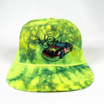 Vintage 90's Kyle Petty Mellow Yellow #42 NASCAR Tie Dye Hat