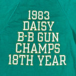 Vintage 1983 Jaycee Daisy BB Gun Champs Champion Ringer T-Shirt