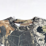 Modern Y2K Jerzees Camo Fleece Crewneck Sweatshirt