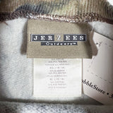 Modern Y2K Jerzees Camo Fleece Crewneck Sweatshirt