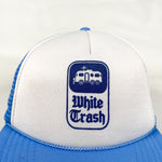 Vintage 80's White Trash White Castle Trucker Hat