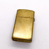 Vintage 1991 Marlboro Longhorn "JMN" Brass Zippo Slim Lighter USA