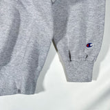 Vintage 90's Champion Gray Embroidered Crewneck Sweatshirt