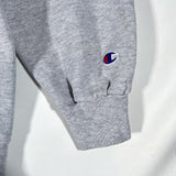 Vintage 90's Champion Gray Embroidered Crewneck Sweatshirt