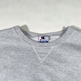 Vintage 90's Champion Gray Embroidered Crewneck Sweatshirt