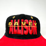 Vintage 90's Davey Allison #28 NASCAR A-Star Snapback Hat