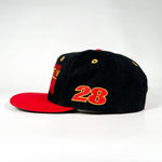 Vintage 90's Davey Allison #28 NASCAR A-Star Snapback Hat