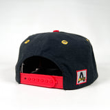 Vintage 90's Davey Allison #28 NASCAR A-Star Snapback Hat