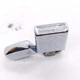 Vintage 1992 Zippo Slim Venetian Engraved Chrome Lighter