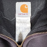 Modern 2011 Carhartt Black Thermal Lined Full-Zip Hoodie