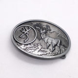 Modern Browning Buckmark Deer Hunting Silver-Tone Belt Buckle