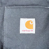Vintage 2009 Carhartt Black Duck Quilted-Lined Vest