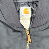 Vintage 2009 Carhartt Black Duck Quilted-Lined Vest