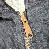 Vintage 2009 Carhartt Black Duck Quilted-Lined Vest