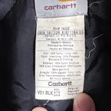 Vintage 2009 Carhartt Black Duck Quilted-Lined Vest