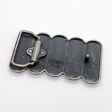 Vintage Shotgun Shell Bullet Cartridge Silver-Tone Belt Buckle