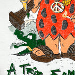Vintage 80's “The Grateful Fred” Flintstones Parody T-Shirt