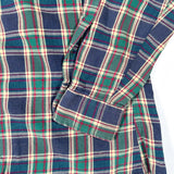 Vintage 90’s Lands’ End Plaid Flannel Button-Up Shirt