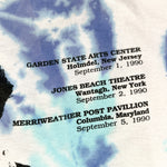 Vintage 1990 Van Morrison Tie Dye Bootleg Tour "Van the Man" T-Shirt