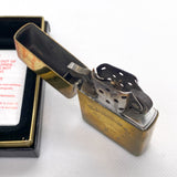 Vintage 1991 Camel Cigarettes Brass Engraved Zippo Lighter