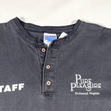 Vintage 90’s Pure Pleasure Richmond VA Staff Henley T-Shirt