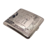Vintage 60s $50 Gold Certificate Fifty Dollar Bill Metal Cigarette Case