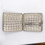Vintage 60s $50 Gold Certificate Fifty Dollar Bill Metal Cigarette Case
