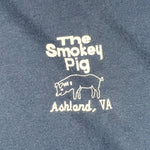 Vintage Y2K Smokey Pig BBQ Ashland VA "I Dig the Pig" T-Shirt