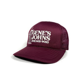 Vintage 80's Gene's Johns Toilets Trucker Hat