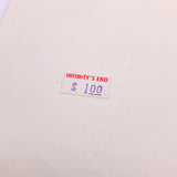 Vintage 80's “Mean People Suck” Infinity's End Sticker