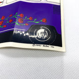 Vintage 1990 Grateful Dead Skeleton Bus Tribal Ink Sticker