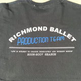 Modern 2007 Richmond Ballet Production Team T-Shirt