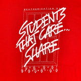 Vintage 1984 Students That Care Share T-Shirt