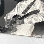 Vintage 1968 Jimmy Page Satin Shirt Guitar Photo Card