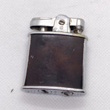 Vintage 60s Mid-Century Ronson Princess Black Silver Pocket Lighter