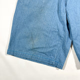 Vintage 90's Menace The Saint Light Wash Baggy Denim Shorts