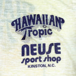 Vintage 70's Hawaiian Tropic Neuse Sport Shop NC T-Shirt