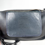 Vintage 80's Coach Basic Bag 5839 Black Leather Purse