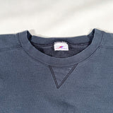 Vintage 90's Pro Spirit Black Blank Crewneck Sweatshirt