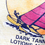 Vintage 70's Hawaiian Tropic Neuse Sport Shop NC T-Shirt