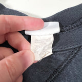 Vintage 90's Pro Spirit Black Blank Crewneck Sweatshirt