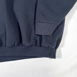 Vintage 90's Fruit of the Loom Raglan Cut Black Crewneck Sweatshirt