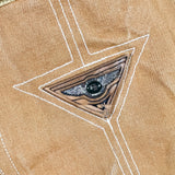 Vintage Y2K HipHop History Platinum Lite Denim Long Shorts