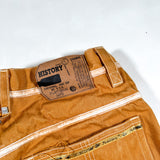 Vintage Y2K HipHop History Platinum Lite Denim Long Shorts
